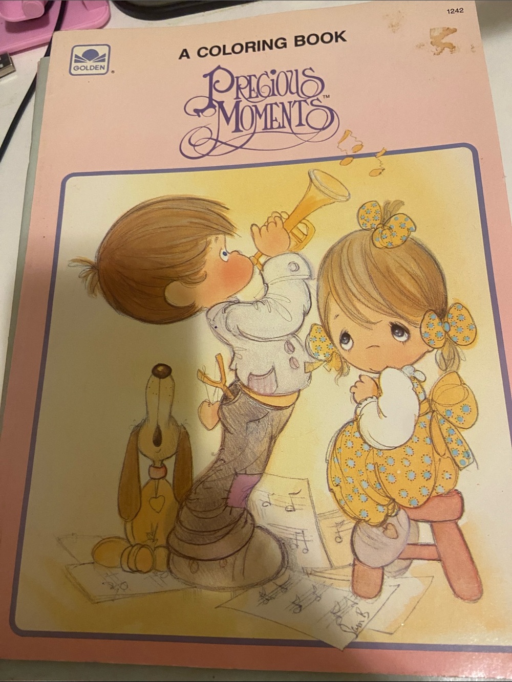 Precious Moments Yellow Coloring Book 2